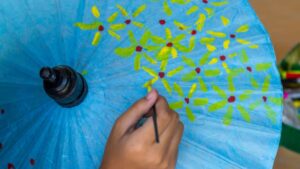 Cyanová in Art and Design: How This Color Influences Creativity